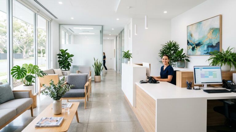Dental clinic reception area 2e2724f1d1