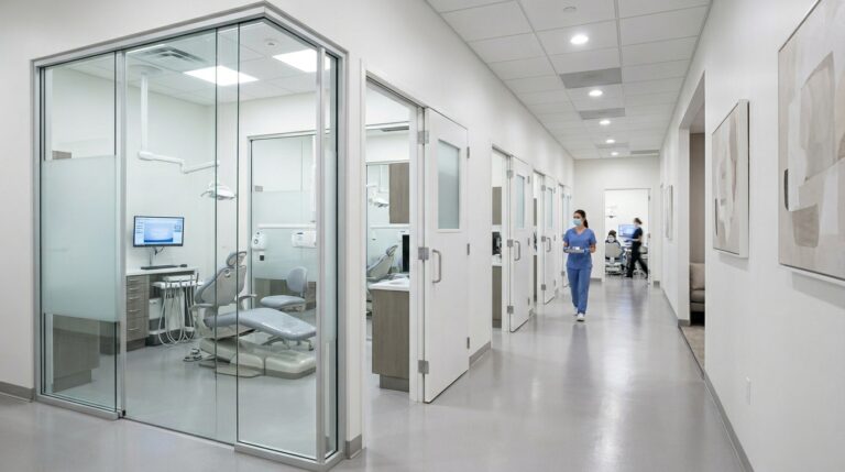 Dental clinic treatment corridor c892039166