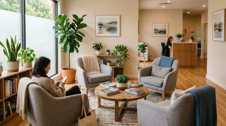 Dental clinic waiting area chairs 4df7f4410f